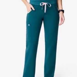 FIGS limited edition Caribbean Blue scrub pants